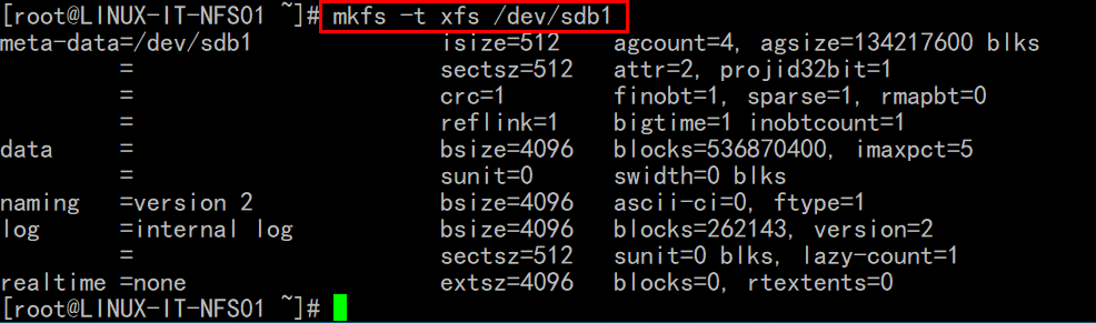 CentOS Rocky Linux 9.0 安装NFS 共享服务器
